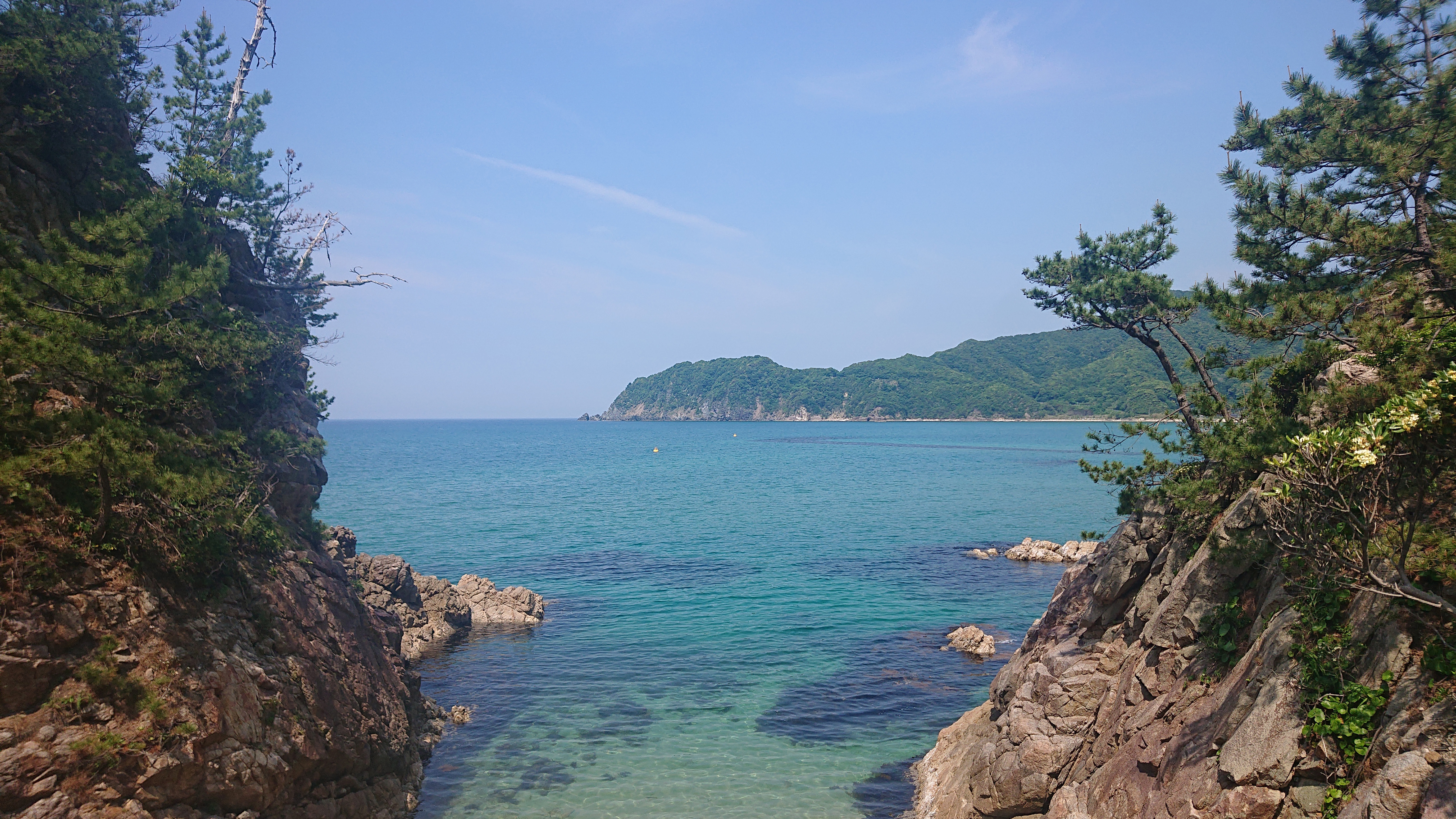 岩見町の海